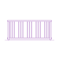 Fixtures Bicycle Parking Grid Bike Rack Double Sided Outline Icon Svg Set, Free Vectors File